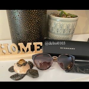 NWT Burberry - 53mm Gradient Cat Eye Sunglasses